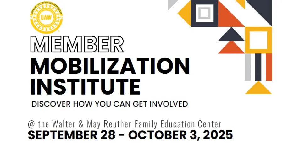 Ad for the Member Mobilization Institute