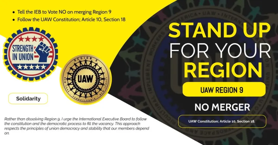 Stand Up For Your Region / No Merger