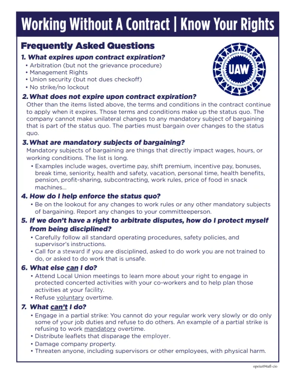 Working Without a Contract | Know Your Rights Explainer